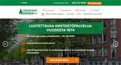 Desktop Screenshot of kirkkonummenhuolto.fi